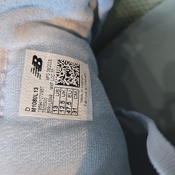 New Balance Men's Fresh Foam X 1080 V13 Running Shoe.. NWOT.. BOX.. M1080L13 - Picture 11 of 11